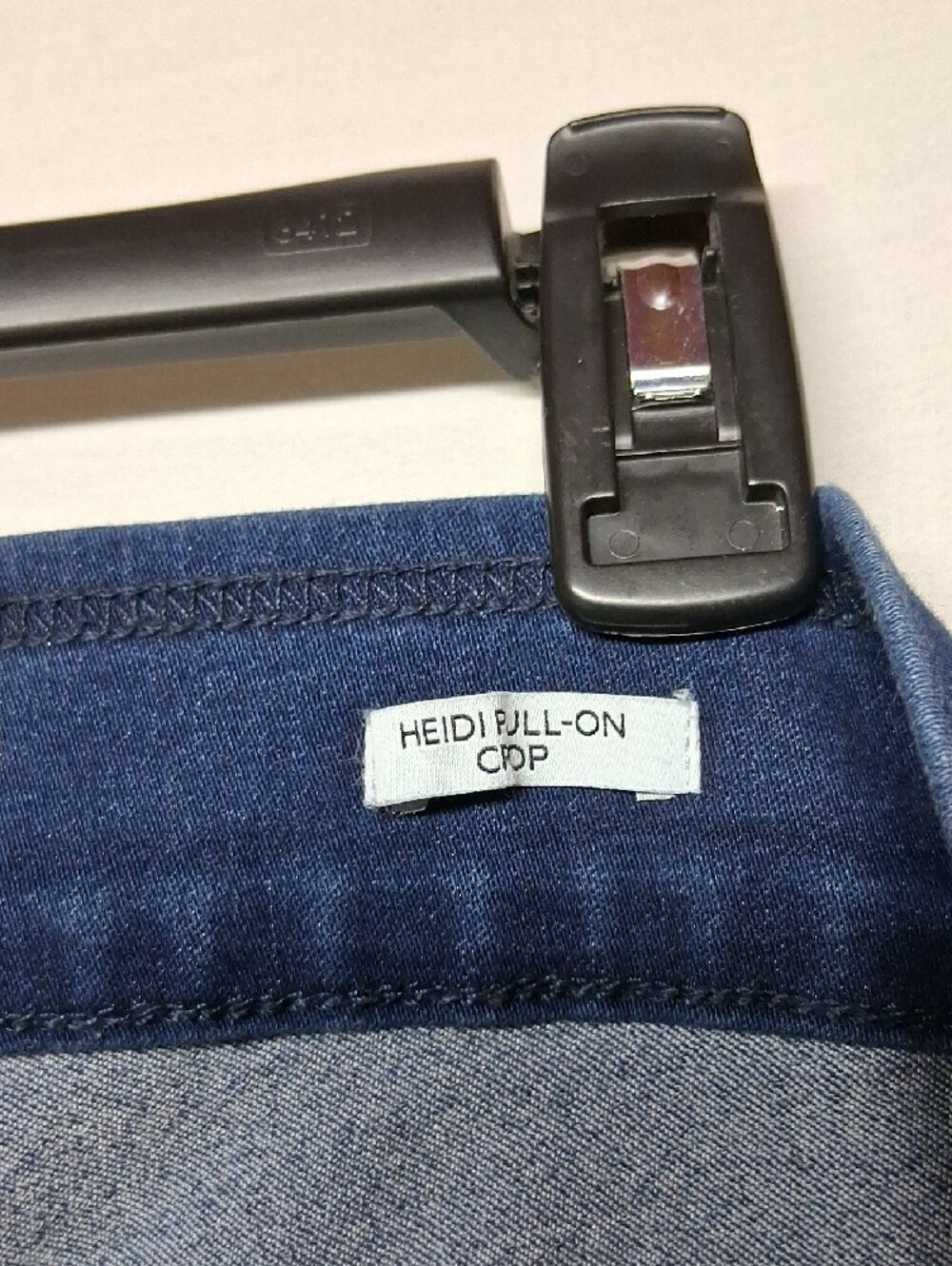 Nine West Dark Indigo Jeggings - High Rise Stretch - Picture 3 of 3